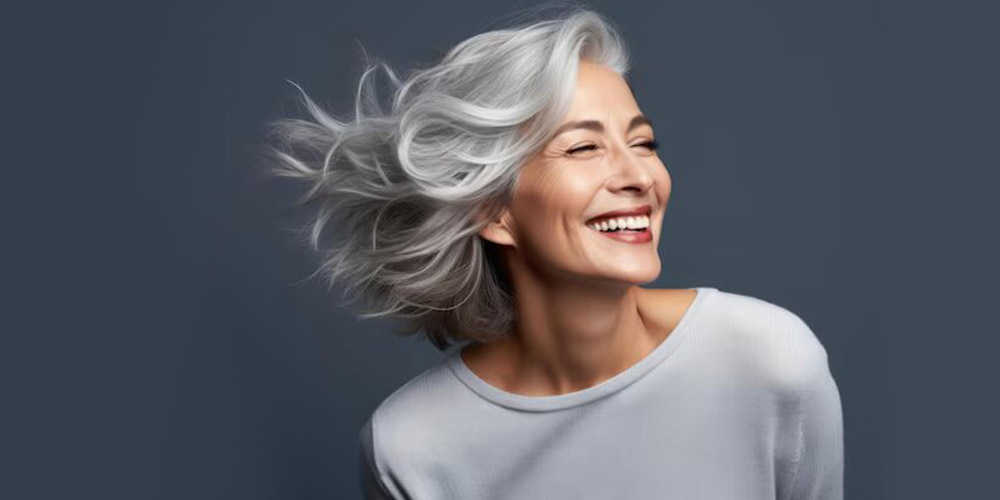 رنگ کردن موهای سفید